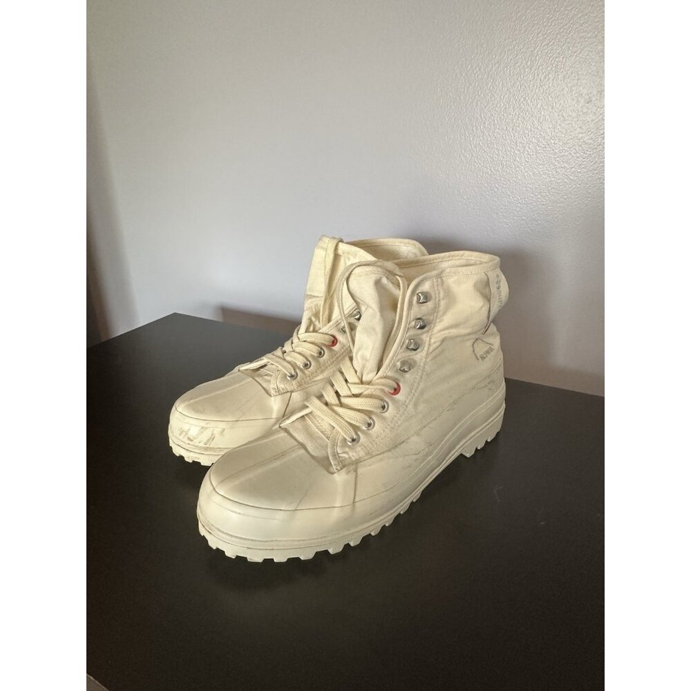 Superga Hailey Bieber Collab Alpina Ripstop High Top Boot Size 9 Men’s 10.5 Woma